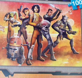 Puzzle Star Wars 2 Piezas Educa