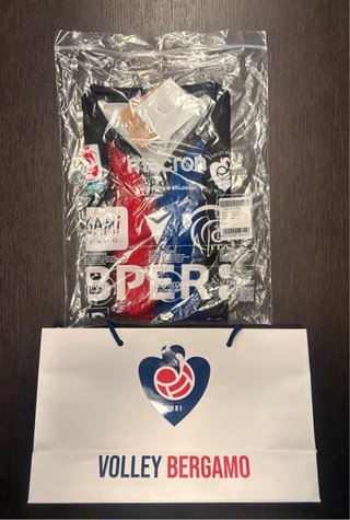 Maglia Volley Bergamo Macron Originale