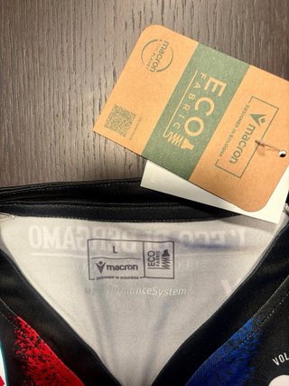 Maglia Volley Bergamo Macron Originale