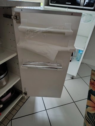 Isola cucina Ikea legno grigio