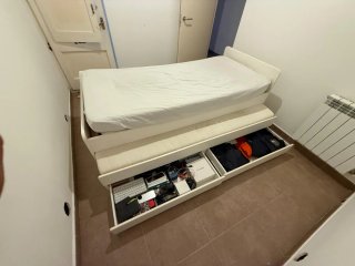Letto a castello con 2 cassetti di stoccaggio