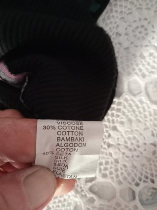 Cardigan estivo fibra naturale