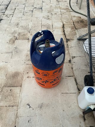 Estufa Orbegozo HBF95 Llama Azul 3500W+Butano