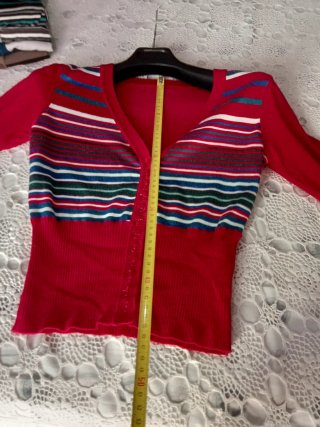 Cardigan estivo fibra naturale