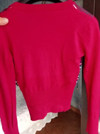Cardigan estivo fibra naturale