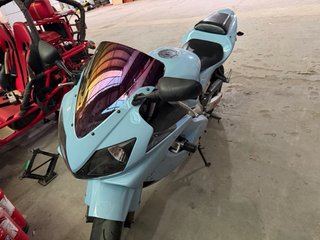 Honda CBR 600 Sportbike Azul