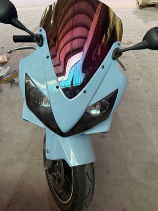 Honda CBR 600 Sportbike Azul