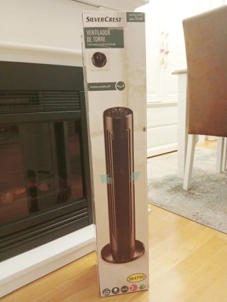 Ventilador de Torre Blanco