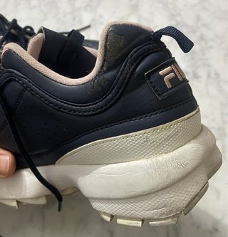 Zapatillas Fila Azul Marino y Rosa