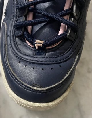 Zapatillas Fila Azul Marino y Rosa