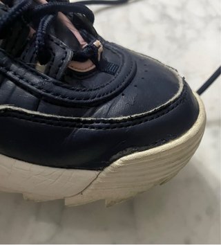 Zapatillas Fila Azul Marino y Rosa