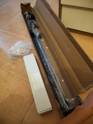 Kit puerta corredera 200cm acero carbono