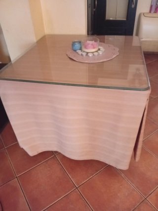 Mesa camilla con brasero