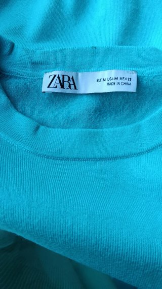 Jersey de verano, Zara, color Azul