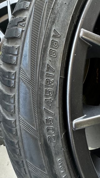 Llantas TEC R17 Antracita (Set de 4)