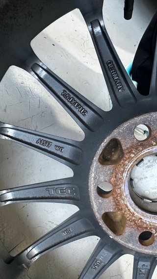 Llantas TEC R17 Antracita (Set de 4)