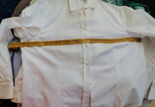 Camisa Burberry Blanca Talla M