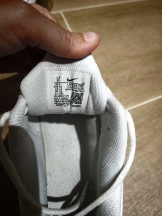 Nike Shox Blancas y Doradas originales