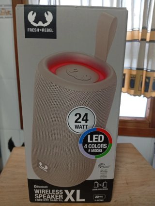 Altavoz Bluetooth Fresh Rebel Beige