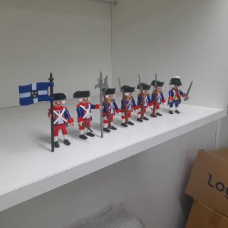 Playmobil Soldados Franceses Coloniales