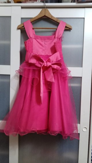 Vestido fiesta niña 10 años rosa