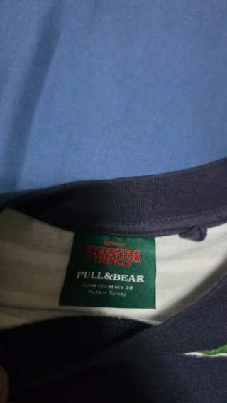 Camiseta Pull&Bear Stranger Things Talla M
