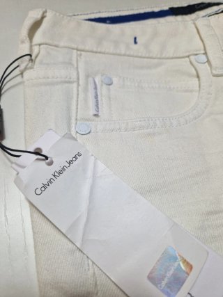 Jeans Calvin Klein Beige Donna