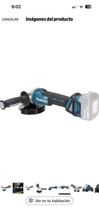 Amoladora Makita dga511z