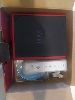 Nintendo Wii Mini Rosso/Nero
