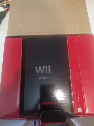 Nintendo Wii Mini Rosso/Nero