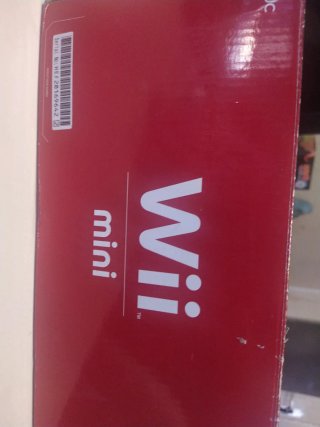 Nintendo Wii Mini Rosso/Nero