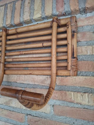 Porta abiti in bambù vintage