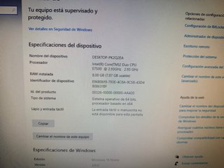 Computer HP Compaq Elite + Monitor