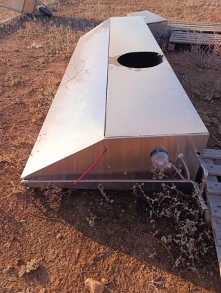 Campana extractora de acero inoxidable