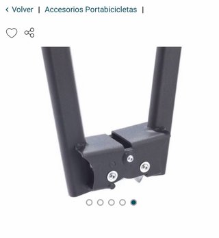 Portabicicletas Mottez para 2 bicis