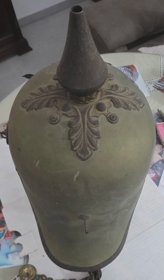 Casco de gala policía años 50