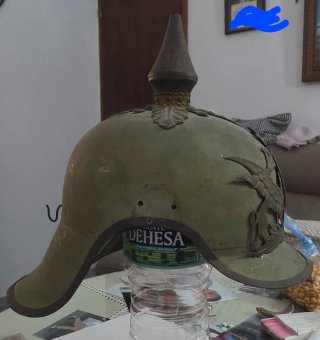 Casco de gala policía años 50