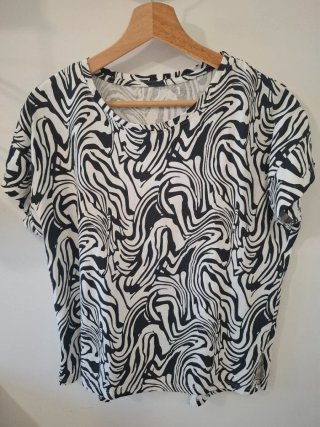Camisa estampada cebra Tallas 42 y 44