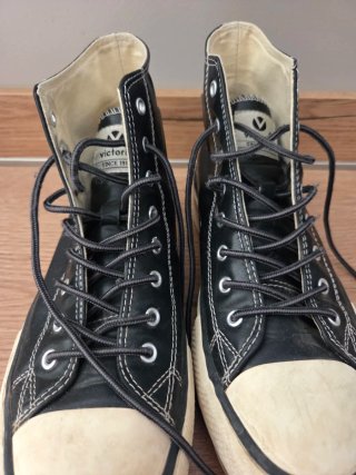 Victoria Bambas Polipiel Negras Talla 38