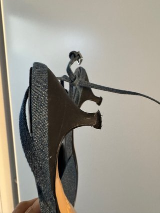 Zapatos vaqueros de tacón bajo