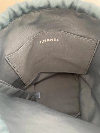 Neceser denim Chanel azul