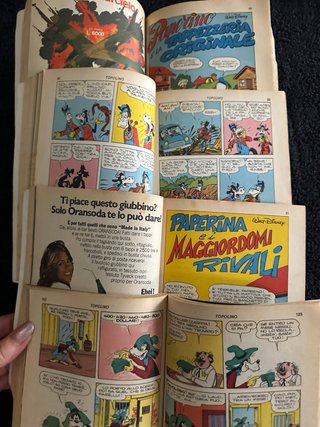 Lotto 12 Fumetti Topolino Vintage (Anno 1976