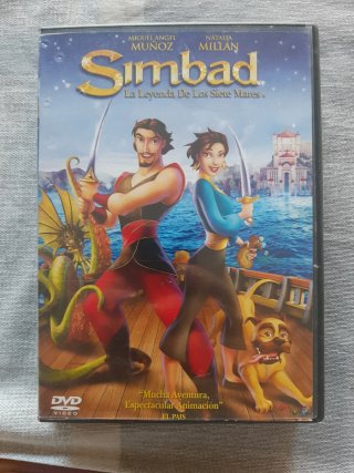 DVD Simbad: La Leyenda de los Siete Mares