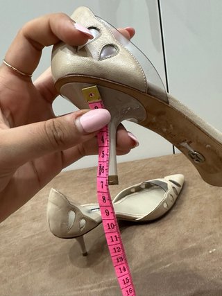 Scarpe Giorgio Armani donna beige tg 37