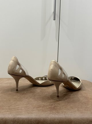 Scarpe Giorgio Armani donna beige tg 37