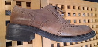 Scarpe donna ragazza Sartore vero cuoio marrone