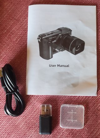 Macchina fotografica 50MP, WiFi, infrarossi.