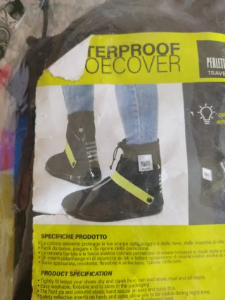 Cubrebotas impermeables Perletti Talla S