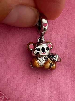 Charm 925 Mamma Koala con Baby Koala