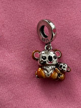 Charm 925 Mamma Koala con Baby Koala